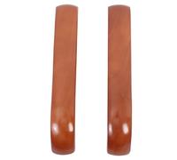 STOBAZA Paie de 2 Coussins D'accoudoirs en Bois Massif pour Chaise de Bureau Pièces de Rechange en Chêne Universels Compatibles Fauteuils de Bureau et Fauteuils Roulants