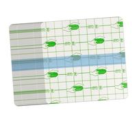 STOBAZA Palettes de Maquillage Adhésives 100 Pcs 8x8 Cm Film Pu Étanche pour Mains Professionnelles et Débutantes Usage Personnel Cosmétique Jetable