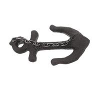 STOBAZA Patère Murale Ancre Nautique Rétro en Résine Robuste Grand Crochet Décoratif Style Bord de Mer pour Serviettes Vestes et Jeans Porte-Manteaux Rustique d'Entrée et Buanderie