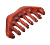 STOBAZA Peigne de Santal Naturel à Dents Larges Peigne Massage Chevelu Outil Pratique pour Démêlage et Grattage Léger et Adapté Maison et Voyage