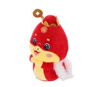 STOBAZA Peluche Serpent Mascotte Douce et pour Décoration Maison et Peluche Serpent Souple avec Finitions Soignées pour Célébrations an Chinois