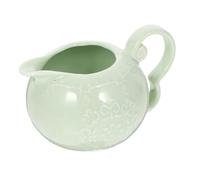 STOBAZA Pichet Lait Céramique Européen Classique pour Sauce Pot à Lait et Facile à Nettoyer Pichet Porcelaine pour Boissons Chaudes et Froides Ustensile de Cuisine Pratique et Élégant