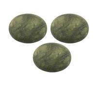 STOBAZA Pierres Chaudes et L'absorption de Massage Ensemble de 3 en Pierre D'olive Naturelle Favorisant la Relaxation pour Spa à Domicile
