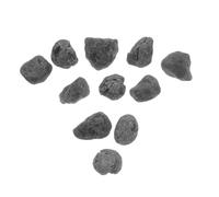 STOBAZA Pierres Volcaniques Naturelles Noires : Gravier Décoratif pour Aquarium, Roches D'aménagement Paysager pour Jardin Et Pots D'intérieur, Matériau Météorite Unique pour La
