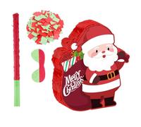 STOBAZA Piñata De Jeu Thème Du Père Noël Pour Fête De Noël Jeu De Piñata à Casser Décorations De Fête Hivernale