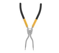 STOBAZA Pince de Retrait de Ressort pour Lave-linge, Outil en Acier Inoxydable Jaune, Retrait Rapide Ressorts de Cuve, Réparation et Entretien