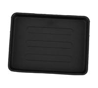 STOBAZA Plaque Barbecue Fer Cast Multifonction Portable Rectangulaire Épaisse pour Viande Légumes Poisson Accessoire BBQ Et Facile à Nettoyer