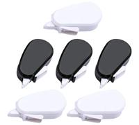 STOBAZA Plastique Ruban Correcteur Blanc Japonerie, Mini 6 Pièces | Couvre les Erreurs, Surface Réécrivable, Usage Bureau et Prise de Notes, Compatible Encre Plume et Stylo Bille