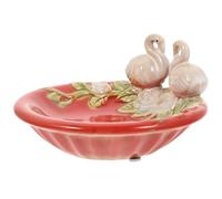 STOBAZA Plateau de Rangement Céramique Décoratif Multifonctionnel pour Entrée et Bijoux Assiette à Dessert et Organisateur Maison Facile à Nettoyer