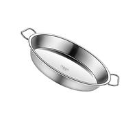 STOBAZA Plateau Vapeur Acier Inoxydable Épais pour Cuisson Vapeur Maison Plateau Cuisson et Poisson Adapté Aux Nouilles Chinoises Liangpi et Plats Variés