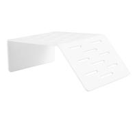 STOBAZA Plateforme de Réservoir de Tortue en Plastique pour Terrarium, Plateforme de Repos Bain de Soleil pour Tortues, Accessoire Décoratif pour Aquarium Blanc