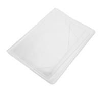 STOBAZA Pochette Livre Pvc et Transparent Cahier Protege Imperméable en A5 de Couverture Ajustable Protection Facile Solide des Carnets D'étudiants