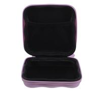 STOBAZA Pochette Zippée pour Serviettes Hygiéniques en Eva Lavande, Mini Paquet de Rangement Portable de Cœur, pour Voyages et Bureaux