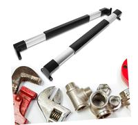 STOBAZA Poignée de Porte Antidérapante pour Porte Moustiquaire de Camping Barre de Support Réglable Aluminium et Abs Poignée de Remplacement Robuste