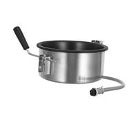 STOBAZA Popcorn Kettle Nonstick Metal Replacement Pot For Popcorn Maker Machine Accessories Compact And Easy-to-clean For Home And Party Use