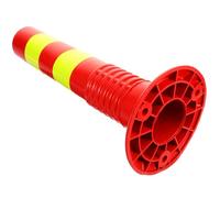 STOBAZA Poteau de Sécurité pour Allée PU Colonne Avertissement pour Barrière de Stationnement et de Délimitation