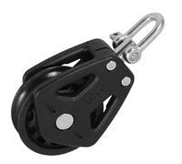 STOBAZA Poulie de Levage Simple en Nylon Double Roulement Galet de Poulie de Voilier Rotatif Accessoire de Câble pour Équipements de Musculation et Navigation de Plaisance