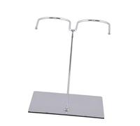 STOBAZA Présentoir Acier Inoxydable Antirouille Support de Rangement Robuste pour Magasins et Vitrines Support Spécial pour Argenté