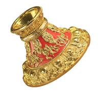 STOBAZA Présentoir pour Moulin à Prières en Résine Base Stable, Surface Lisse sans Bavure et Finition Polie Fine, Support pour Usage Domestique