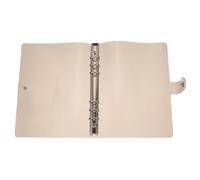 STOBAZA Protège-cahier Souple Étanche avec Couverture Colorée Protège-documents Perforés Anneaux pour Étudiants Enseignants et Bureau