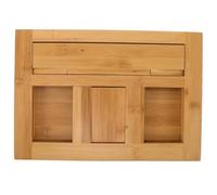 STOBAZA Pupitre à Partitions en Bambou Naturel, Portable et Amovible, Support de Table Multi-usage pour Partitions Musicales, Livres et Manuels Scolaires - Compact Piano, Guitare, Musique