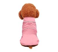 STOBAZA Pyjamas pour Chiens Vêtements de Couchage pour Animaux en Coton Rose Taille M, Manches Courtes, Léger, Facile à Enfiler, pour Chien, Sommeil et Photos, 4 Saisons