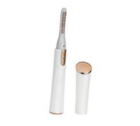 STOBAZA Recourbe-Cils Électrique Portable Blanc Fer à Friser Chauffant Rapide pour Cils Volumineux Accessoire Maquillage Compact pour Femmes Usage Quotidien à Domicile