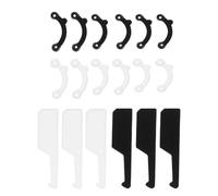 STOBAZA Redresseur de Pont Élévateur Nez Invisible 18pcs en Silicone et Pet, Inserts de Remodelage Faciles à Porter pour Mise et Beauté du Visage