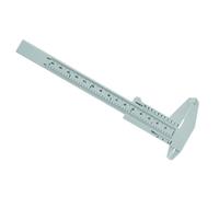 STOBAZA Règle de Mesure Sourcils Plastique Précise et Légère Pied à Coulisse Compact pour Maquillage Professionnel et Usage Familial