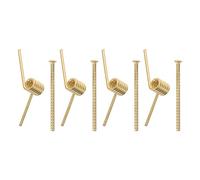 STOBAZA Ressort en Acier Inoxydable pour Pince à Cheveux de V, Lot de 4 Pièces Forte Élasticité, Design Polyvalent pour Barrette et Épingle à Cheveux