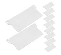 STOBAZA Rideau De Poids pour Rideau De Store, 10 Pièces, Poignée De Chaîne Perlée, Pare-Soleil À Rouleau Vertical Romain pour Pièces De Fenêtre, Gris