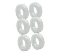 STOBAZA Ruban Adhésif Invisible pour Paupières Double Face en Pe Blanc, Respirant et Microporeux, 6 Rouleaux pour Soins Quotidiens et Maquillage