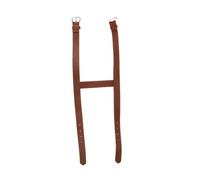 STOBAZA Sangle de Transport pour Tapis de Pique-niques en Cuir PU Marron, Ceinture de Reliure Réglable, Légère et Élastique, pour Rangement Pratique et Portage Extérieur