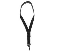 STOBAZA Sangle Saxophone Rembourrée Réglable Faux Cuir Doux pour Alto Ténor Soprano Bariton Harnais Épaule Léger et Stable pour Musiciens