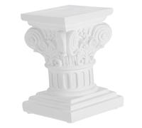 STOBAZA Sculpture Colonne Romaine Résine pour Décoration Intérieure et Extérieure Ornement Élégant Style Antique Accessoire Photo et Décor de Mariage Support Plantes pour Balcon