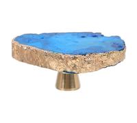 STOBAZA Set de Poignées de Cristal Naturel Boutons de Cabinet Laiton Classique Poignées Modernes pour Meubles Remplacement Facile pour Commodes et Armoires