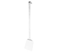 STOBAZA Spatule de Cuisine Inox Longue Manche Ergonomique Antiadhésive Filtrante pour Steak et Barbecue Ustensile Pratique et Résistant pour et Frire