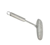 STOBAZA Spatule Inox Multifonction pour Cuisson Poisson et Steak Large et Robuste Acier Ustensile Pratique pour Cuisine Maison Restaurant et Barbecue