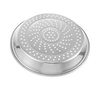 STOBAZA Steamer Basket Insert For Pot Stainless Steel Kitchen Accessory Lightweight Round-hole Tray For Even Heating Healthy Steaming Of Dumplings And Buns