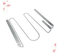 STOBAZA Support à Verres Suspendu Acier Inoxydable Porte Verres à Pied pour Bouteilles de Vin Rangement Pratique et Décoratif pour Cuisine et Bar Installation Facile sans Perçage