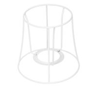 STOBAZA Support Abat Jour Filaire Vintage Cadre Rétro Européen Fait Main pour Lampe de Table et Suspension Compatible Douille Design Artisanal DIY pour Intérieur Élégant
