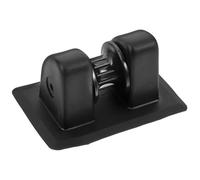 STOBAZA Support de Fixation Kayak PVC Noir Équerre Ancre Robuste pour Bateaux Gonflables Canoës et Kayaks Montage Facile sans Outil Patte de Fixation pour Environnement Marin