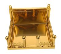 STOBAZA Support D'Encens en Acier Inoxydable Support De Table De Méditation en Acier Inoxydable Étagère D' De Bouddha Présentoir Guan Gong