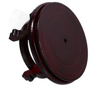 STOBAZA Support pour Plantes en Bois Rond Rustique, Porte-pot de Fleurs Fiable Grosse Capacité, pour Décoration de Salle de Bain ou Intérieur