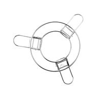 STOBAZA Support Vapeur Acier Inoxydable Pliable et Résistant Chaleur Rack Multifonction pour Cuisson Vapeur et Dessous de Plat Adapté Maison Camping et Cuisine Professionnelle