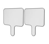 STOBAZA Tableau Blanc Effaçable à Sec Double Face 2 Pièces pour Élèves | Écriture Réutilisable, Bords Lisses, Réponse Rapide, pour Arbitres, Entraînement, Soirées Familiales et Sport