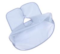 STOBAZA Tablier Rasage Barbe Homme Imperméable avec Ventouses Bavoir Collecte Poils Pliable Pratique et Facile à Nettoyer pour Rasage Propre Déchets