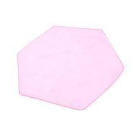STOBAZA Tapis de Jeu Hexagonal Rose Antidérapant et Étanche pour Chambre Garçon Fille Décoration Sécurisée pour Garçon et Fille Tapis Tipi Polyvalent pour Intérieur et Extérieur