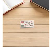 STOBAZA Tatouages Temporaires Drapeau Mexicain 20 Pcs Autocollants Imperméables pour Fête et Match de Football Petits Accessoires Hypoallergéniques pour Visage et Bagages Décoration