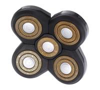 STOBAZA Tête de Rasoir Électrique de Rechange pour Rasage Précis Lames Trempées Adaptable Multi-angle Douce pour Peau Sensible Installation Rapide et Compatible Rasoir Tête Chauve